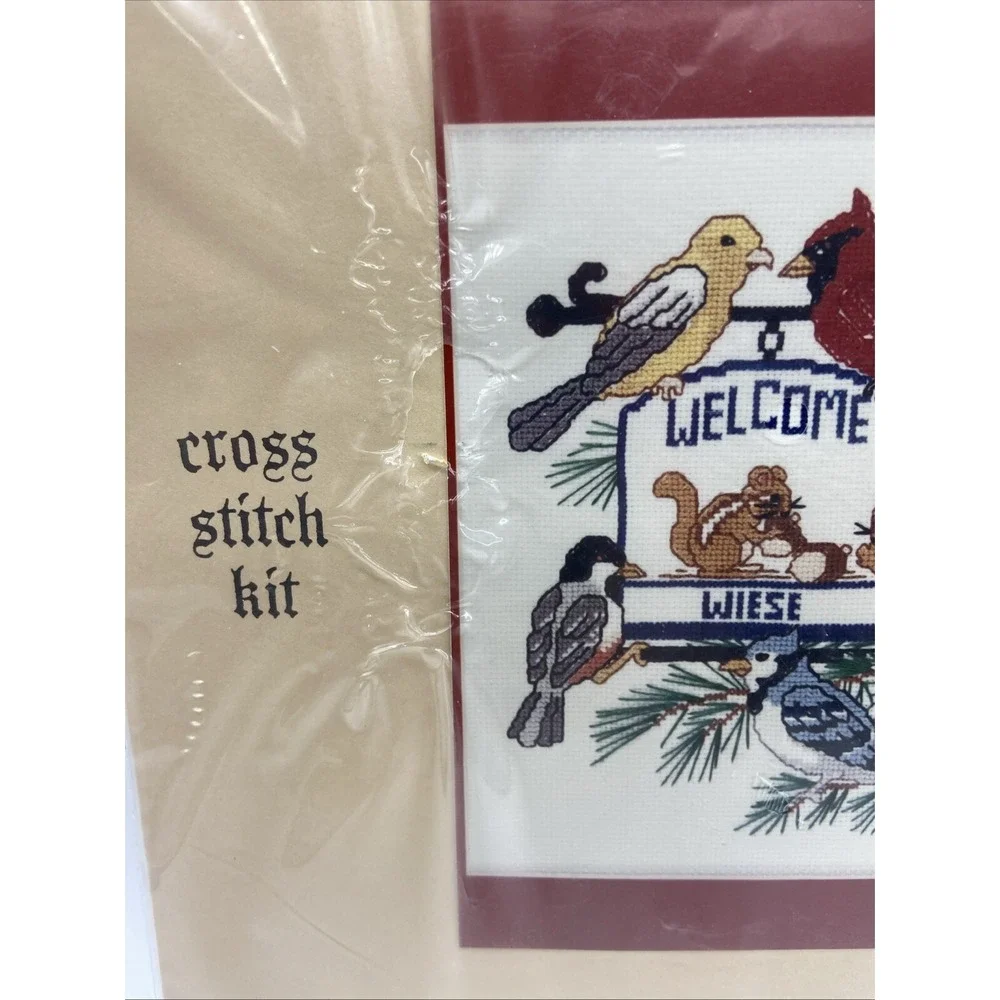 Patty Ann Creations Welcome Home #469 Cross Stitch Kit